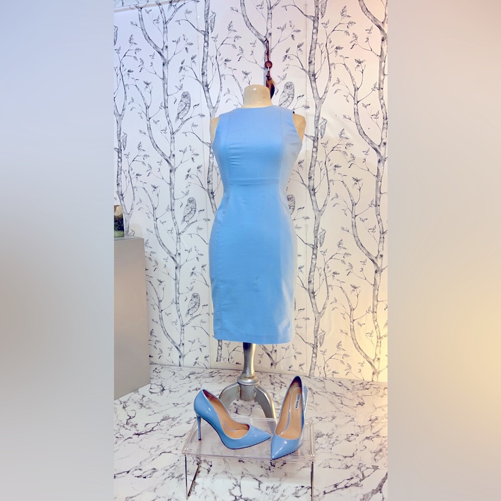 Calvin Klein Pastel Blue Dress